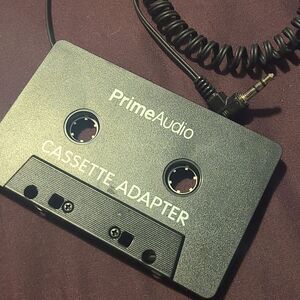 Prime audio cassette adapter 3/10$